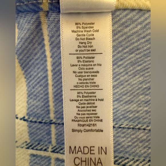 Lularoe Christy T v-neck tee size 2X - Picture 7 of 9